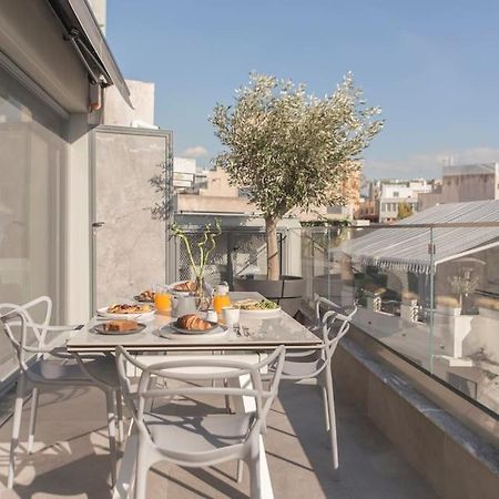 Luxury Acropolis View Apartment-Living Stone Black Pearl 雅典 外观 照片