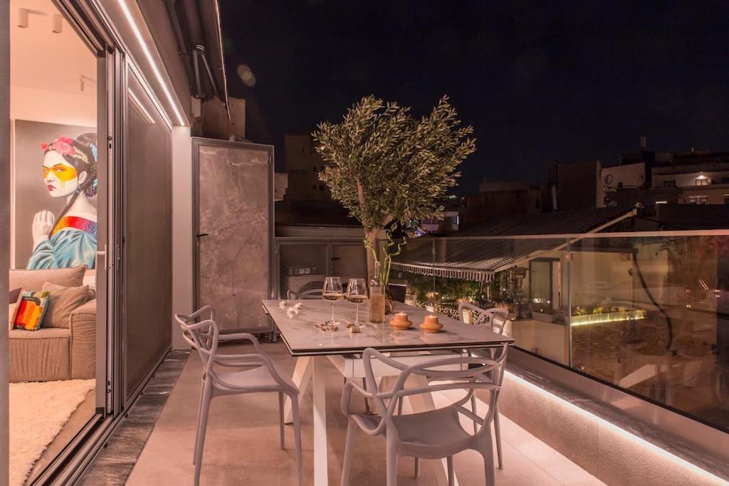 Luxury Acropolis View Apartment-Living Stone Black Pearl 雅典 外观 照片