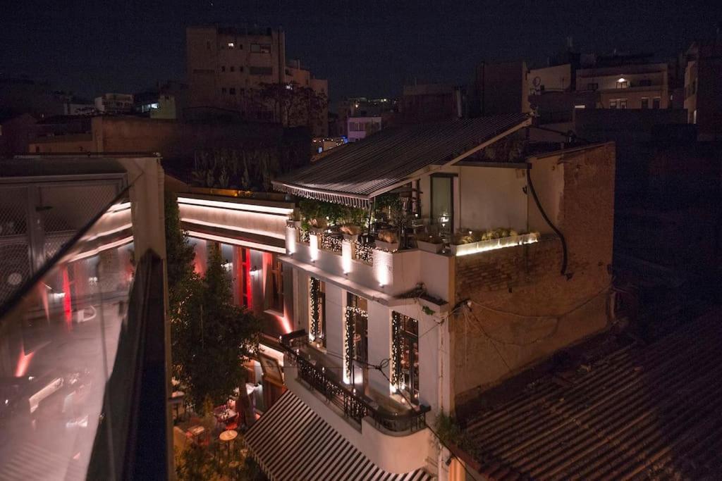 Luxury Acropolis View Apartment-Living Stone Black Pearl 雅典 外观 照片